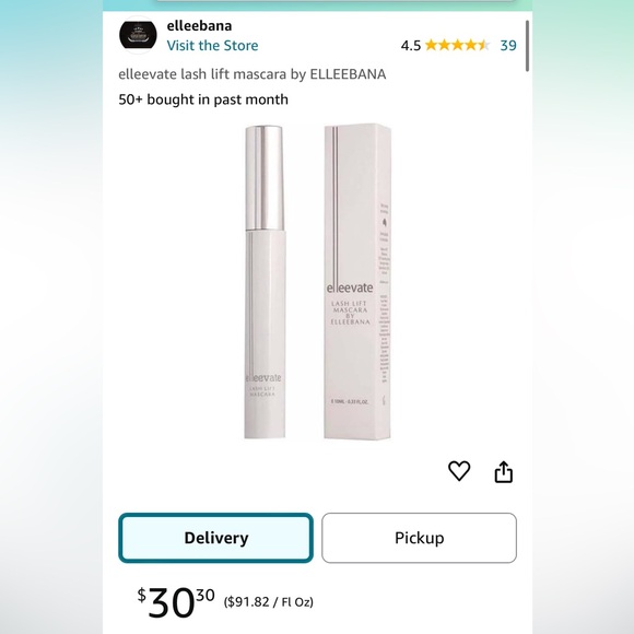 Elleevate lash lift mascara black - Picture 4 of 4